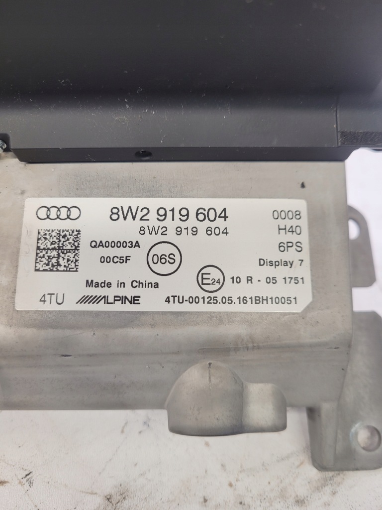 фото №6, Дисплей lcd mmi a4 b9 s5 a5 8w 8w2919604 uk !