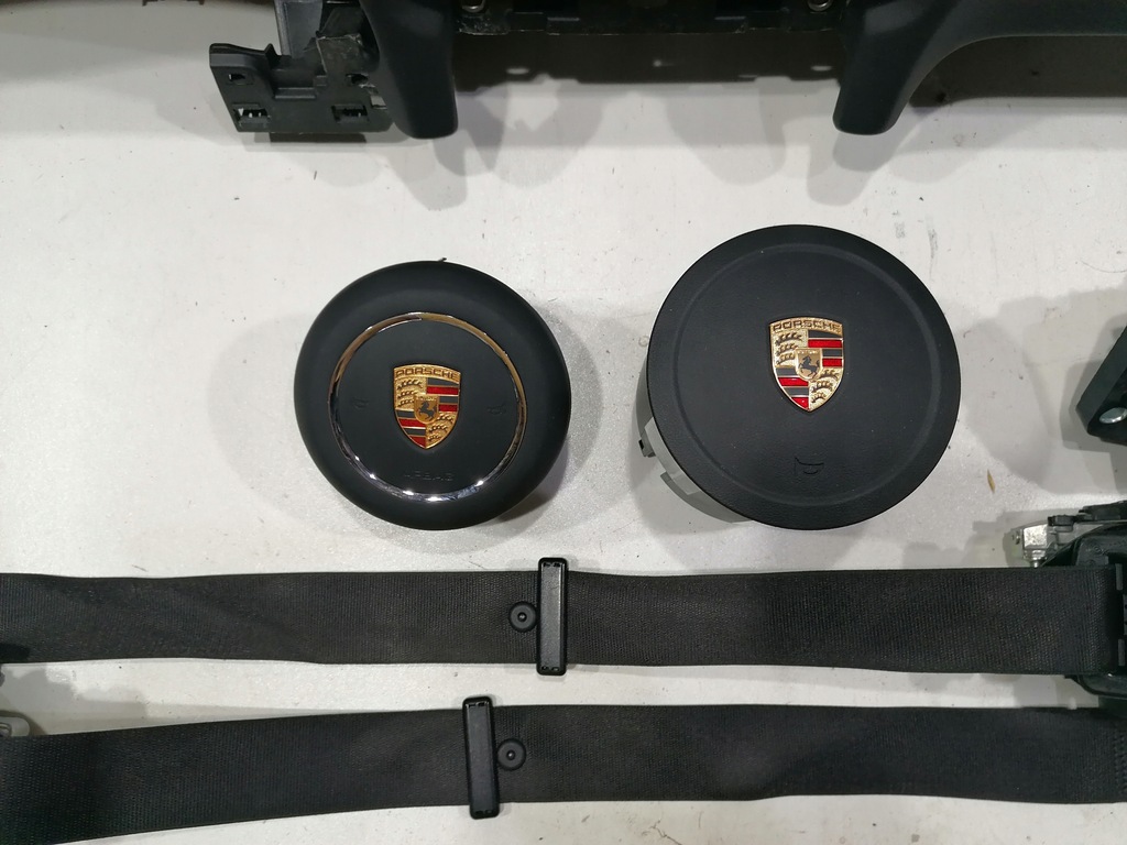 фото №6, Porsche 911 991 carrera панель приладів консоль подушка безпеки ремені