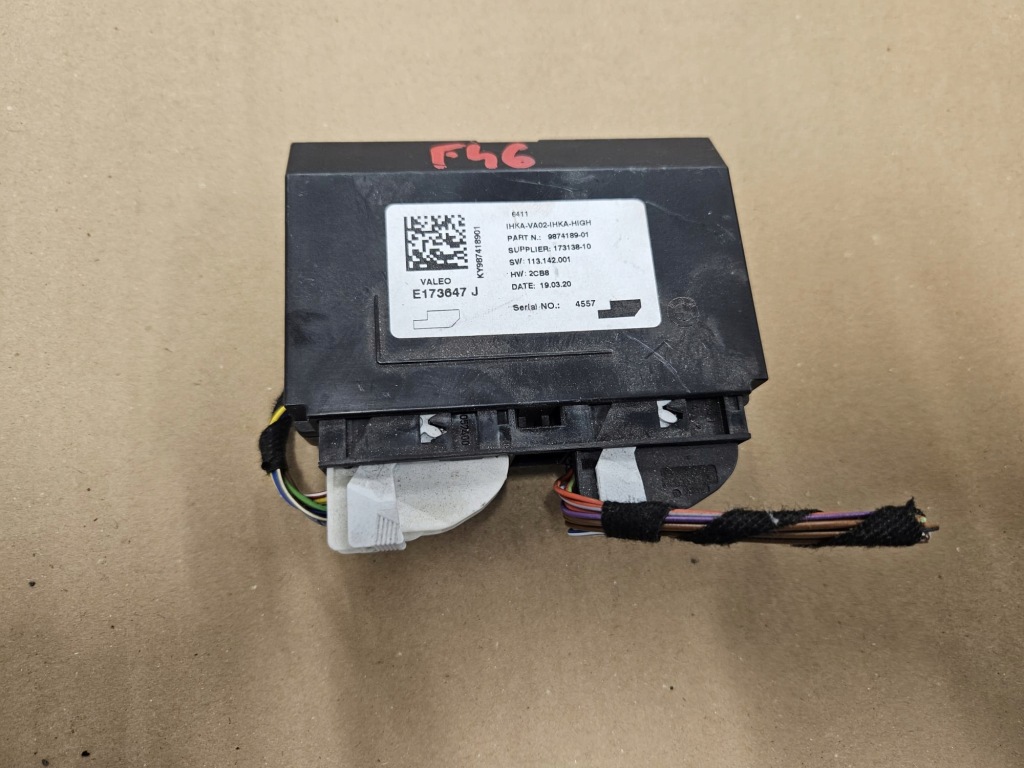 Купить Модуль блок управления кондиционера 9874189 bmw 2 f45 f46 lci рестайлинг