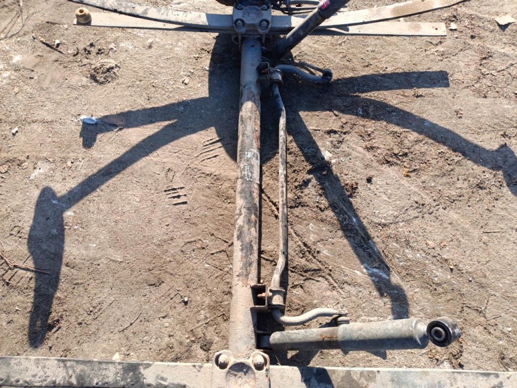 Volkswagen caddy iii lift балка подвеска задняя рессоры kpl с Разборки