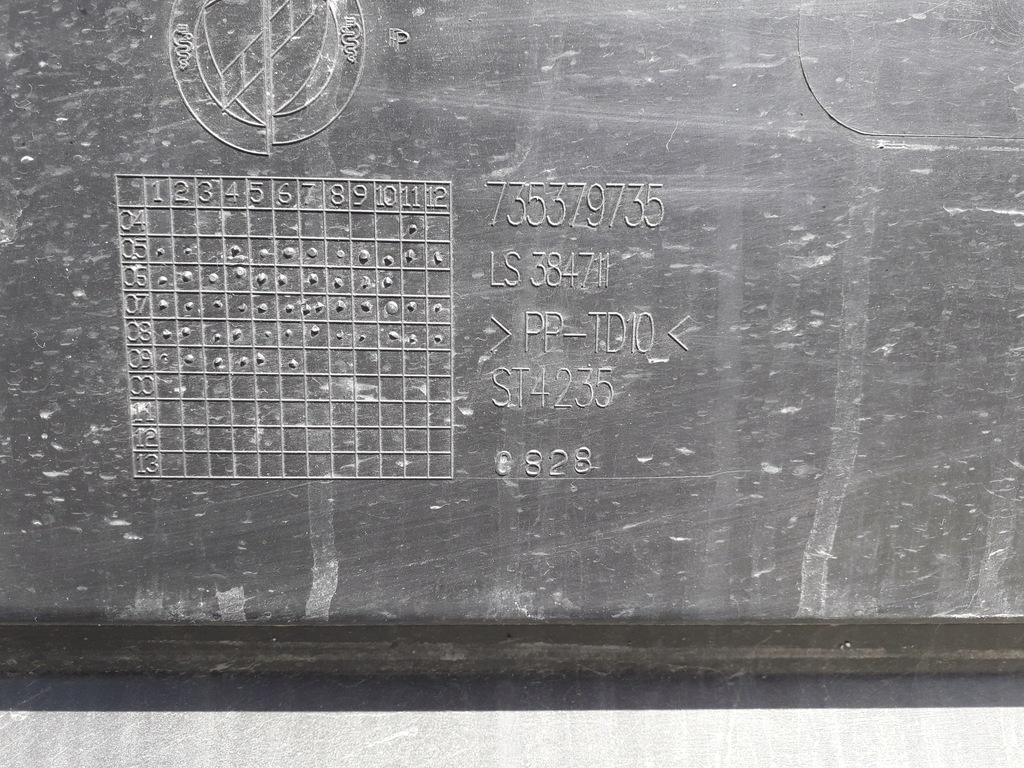 фото №10, Fiat grande punto 05- бампер задня задній 735379735