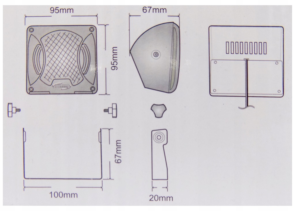 фото №10, Динаміки колонки автомобільні zabudowane + тримачі