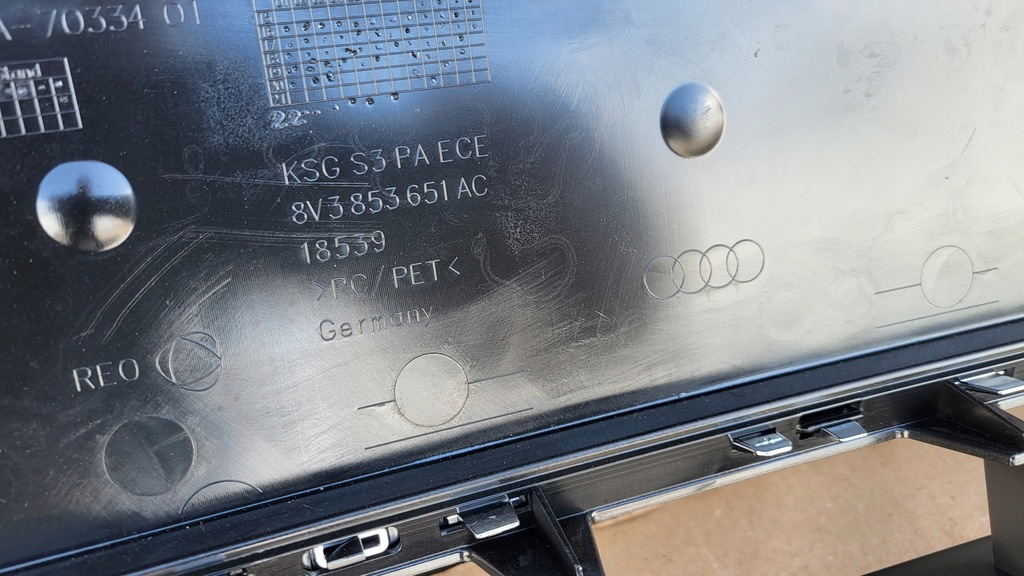 фото №13, Решётка радиатора радиатора решётка радиатора перед audi s3 8v lift 16-20 8v3853651ac оригинальный номер новый !!!