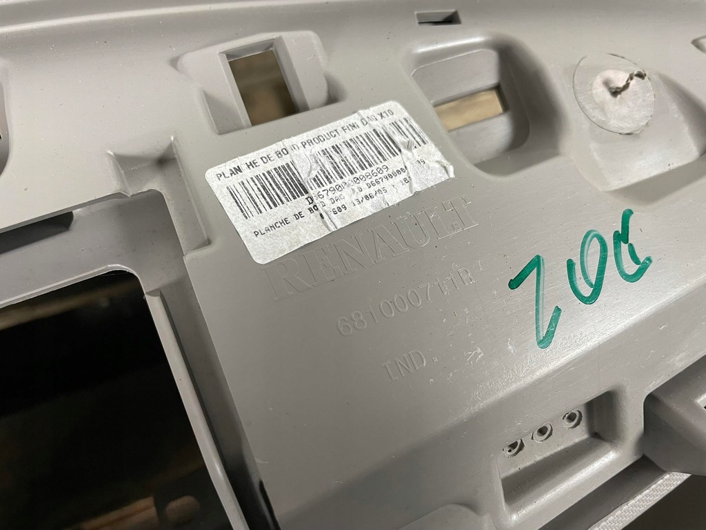 фото №4, Приборная панель приборная консоль приборная панель renault zoe eu