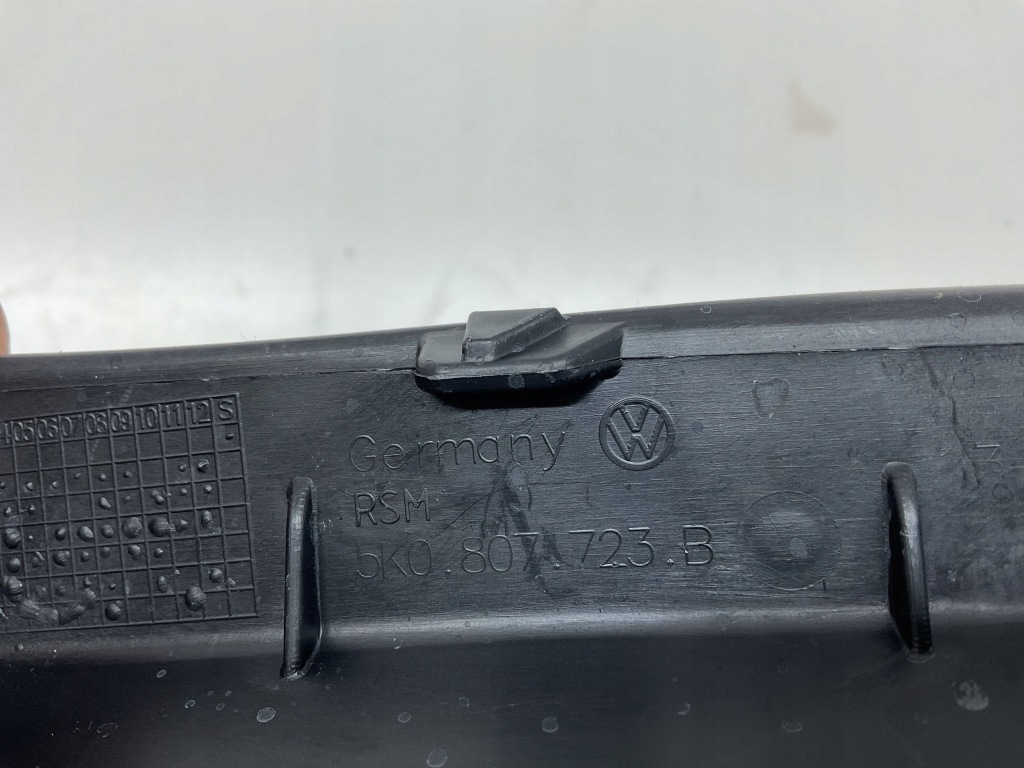 фото №7, Напрямна бампера передній перед лівий volkswagen vw golf vi 5k0807723b