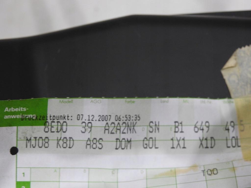 фото №12, Отопитель кондиционер audi a4 b7 2.0 tdi 8e1820005j