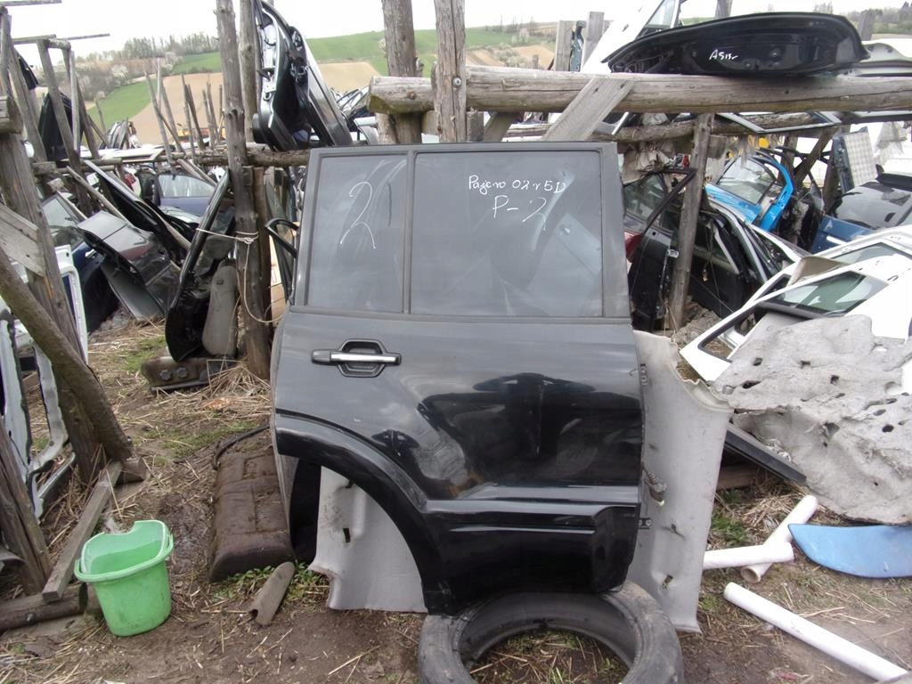 фото №4, Дверь pajero iii 5d задняя