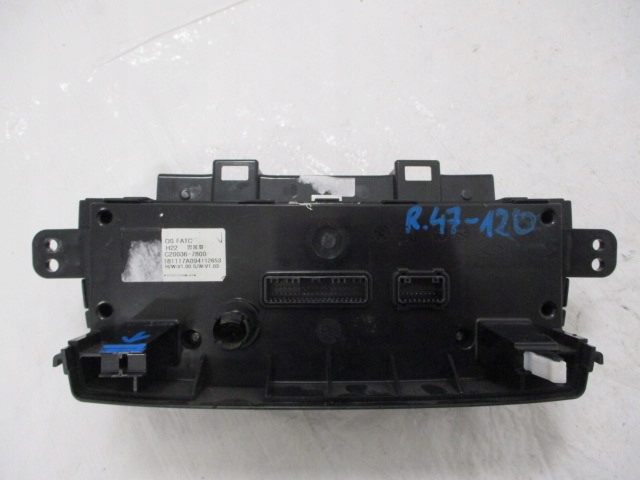 фото №8, Hyundai kona панель кондиционера climatronic