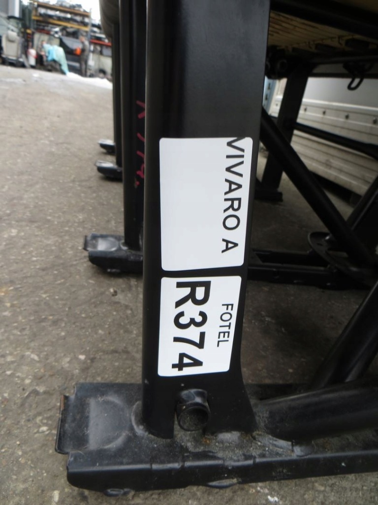 фото №12, Trafic vivaro ii заднее сиденье сиденья ii ряд 06-