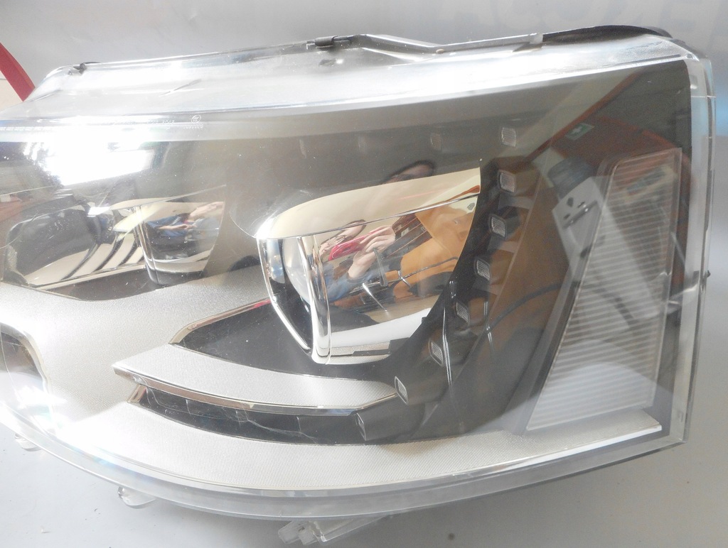 фото №8, Vw t5 lift 09-15 лампа перед правая левая bi ксенон led комплект