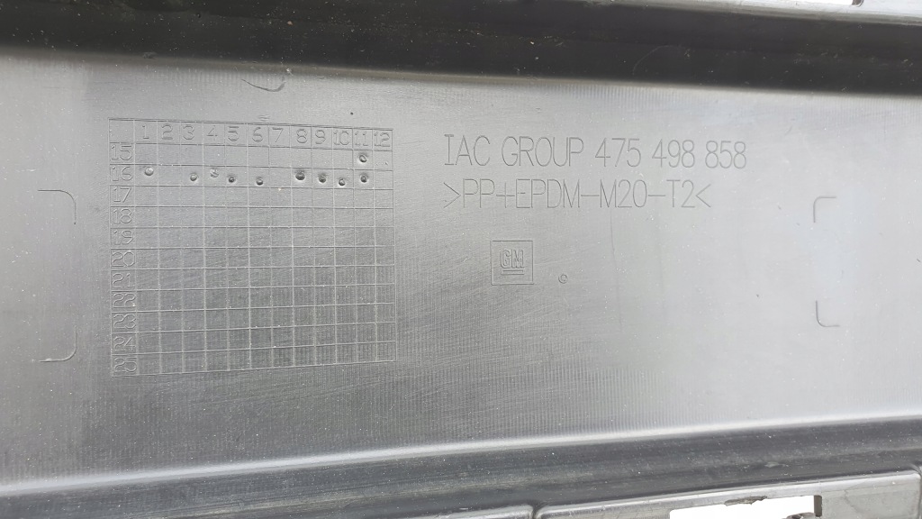 Купить Бампер задняя opel mokka x pdc накладка оригинал