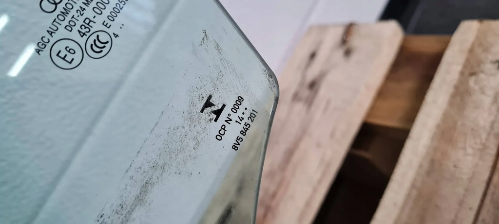 фото №9, S3 8v sedan a3 стекло дверь левая левый перед as2 14r 8v5845201