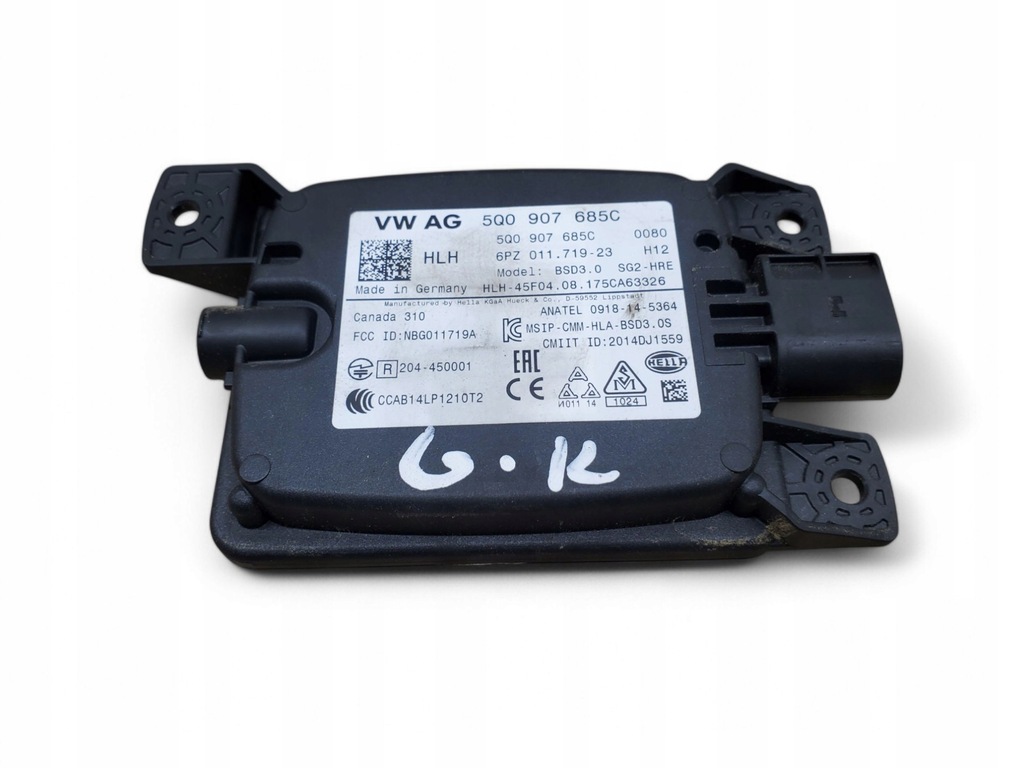 фото №5, Volkswagen tiguan 5q0907685c датчики поперечина руху