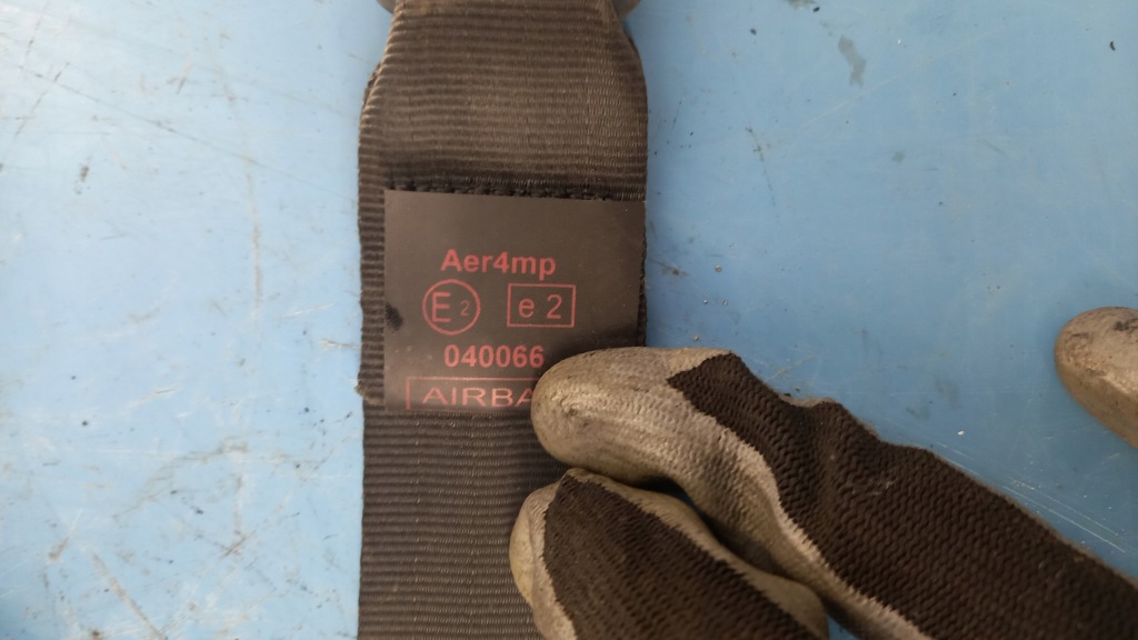 Ремень правый  перед citroen c4 07r hb 1.6hdi Оригинал