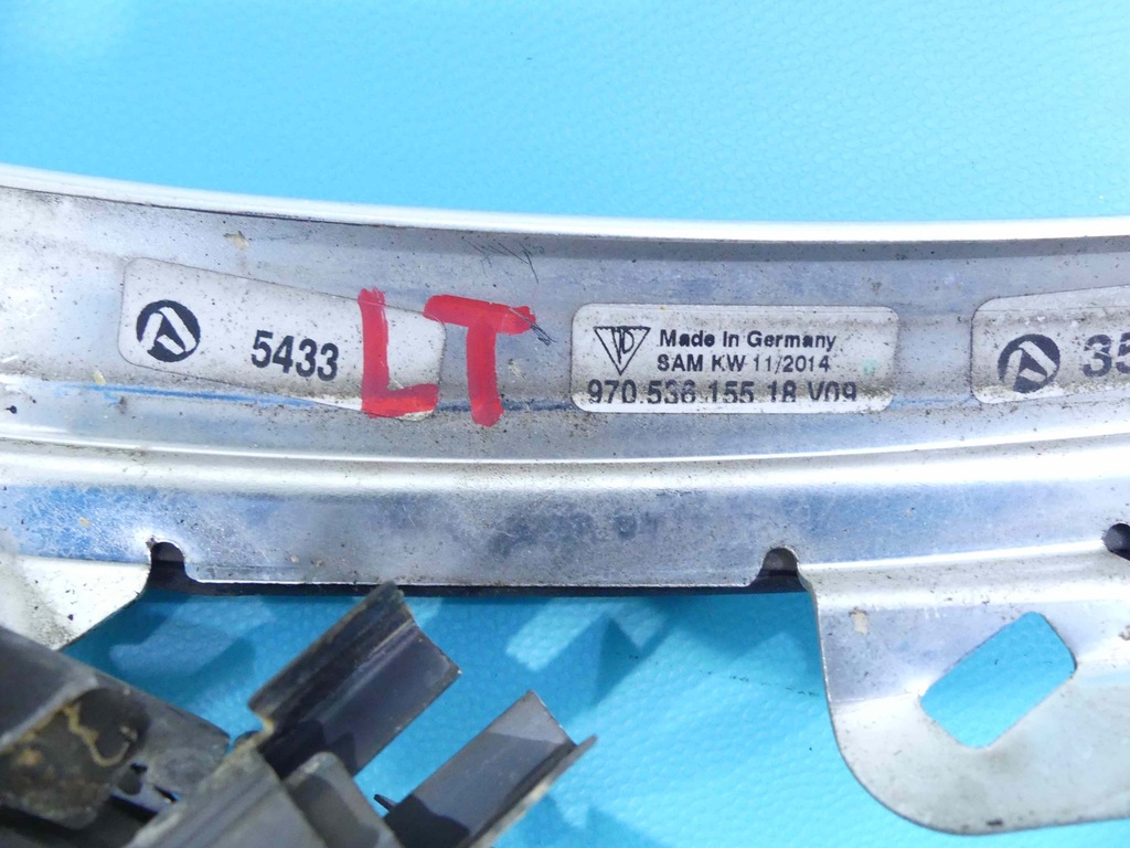 фото №13, Porsche panamera 970 молдинг двері хром ліва задня