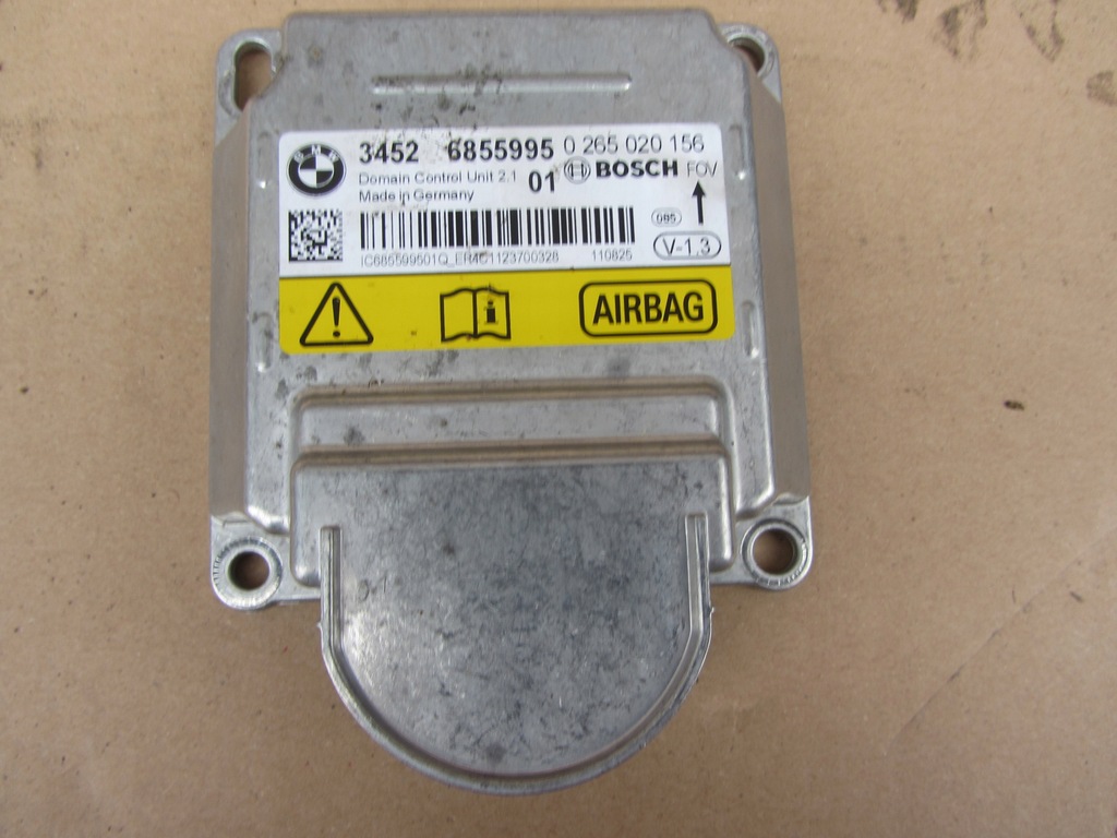 фото №1, Модуль датчик air bag bmw 1 f20 f21 f30 f31 6855995