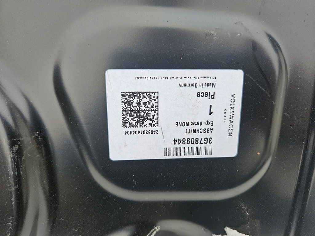 фото №6, Vw arteon kombi 3g7 крила задня правий новий oryg. 3g7809844