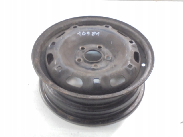 фото №8, Skoda fabia ii 5j диск сталевий 14'' 5x100 et35 5j 6q0601027r