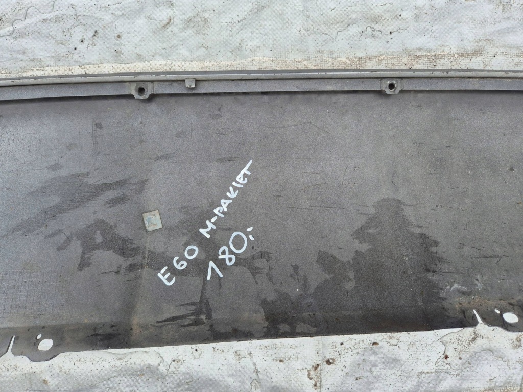 фото №9, Bmw 5 e60 e61 04- m-pakiet дифузор накладка заднього бампера 7896629