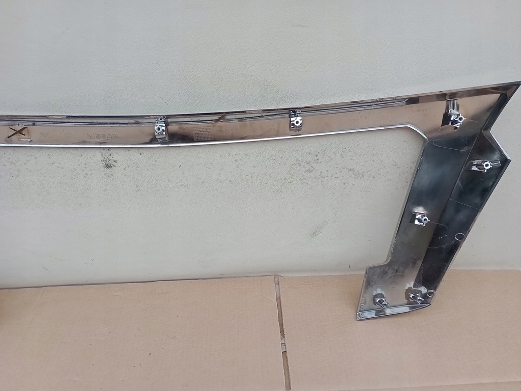 фото №7, Nissan nv300 lift 2021 2022 2023 хром молдинг решётка радиатора решётка радиатора оригинал