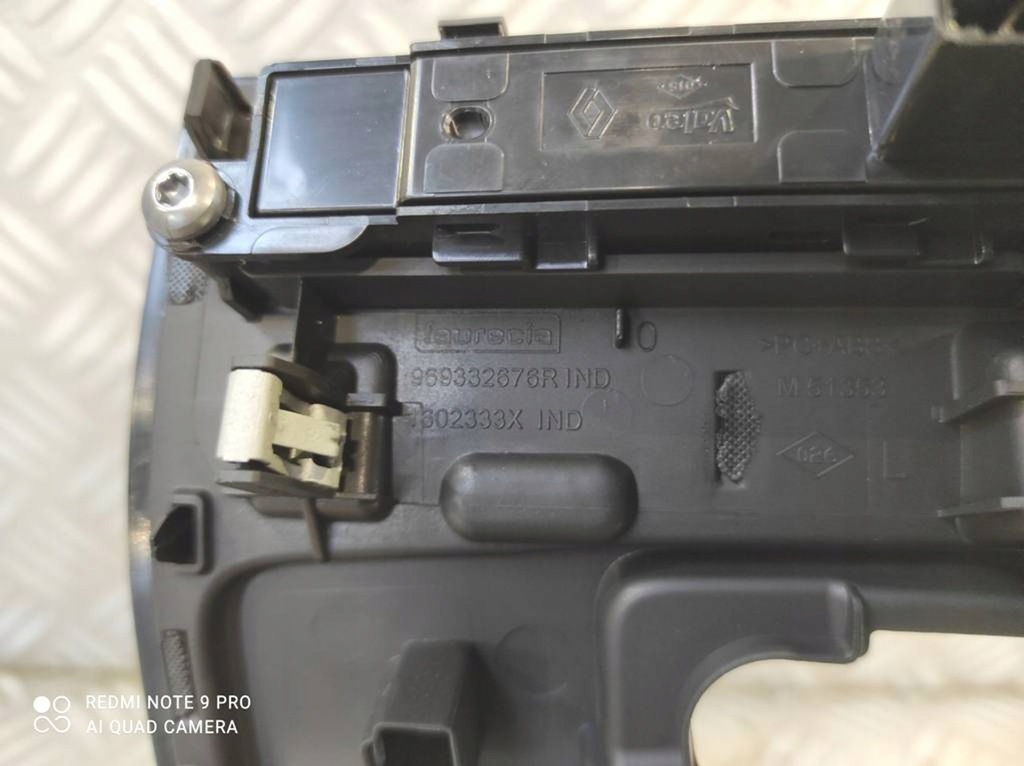 фото №7, Dekor рамка домкрата передач тунель середній renault scenic iv 2022 969332676r