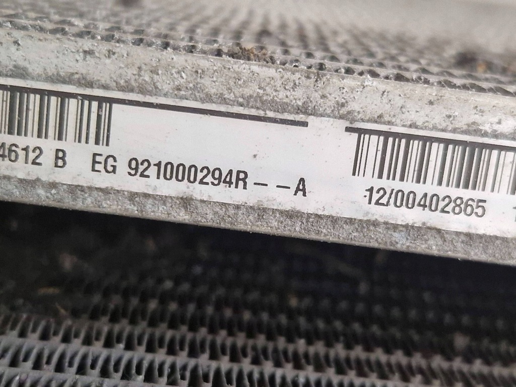 фото №8, Renault scenic iii - grand scenic iii 2012 радиатор / комплект