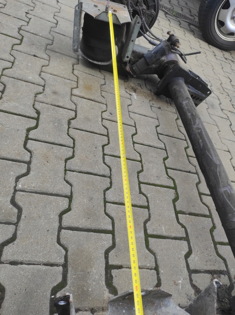 фото №9, Балка oś задня kamper ducato boxer jumper пневморесори