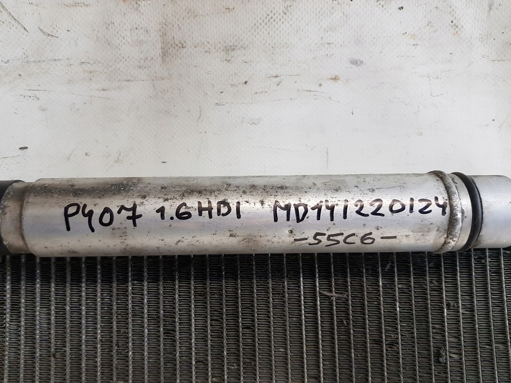 фото №11, Peugeot 407 1.6 hdi радиатор кондиционера tt499662