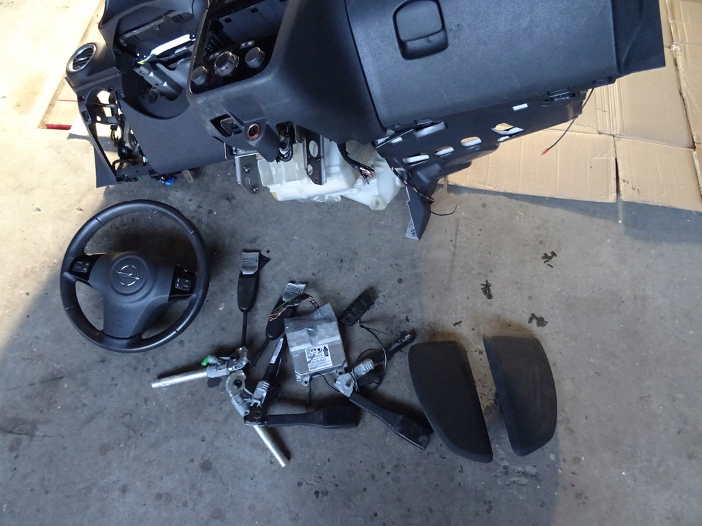 фото №5, Corsa d панель приладів консоль подушки безпеки air bag