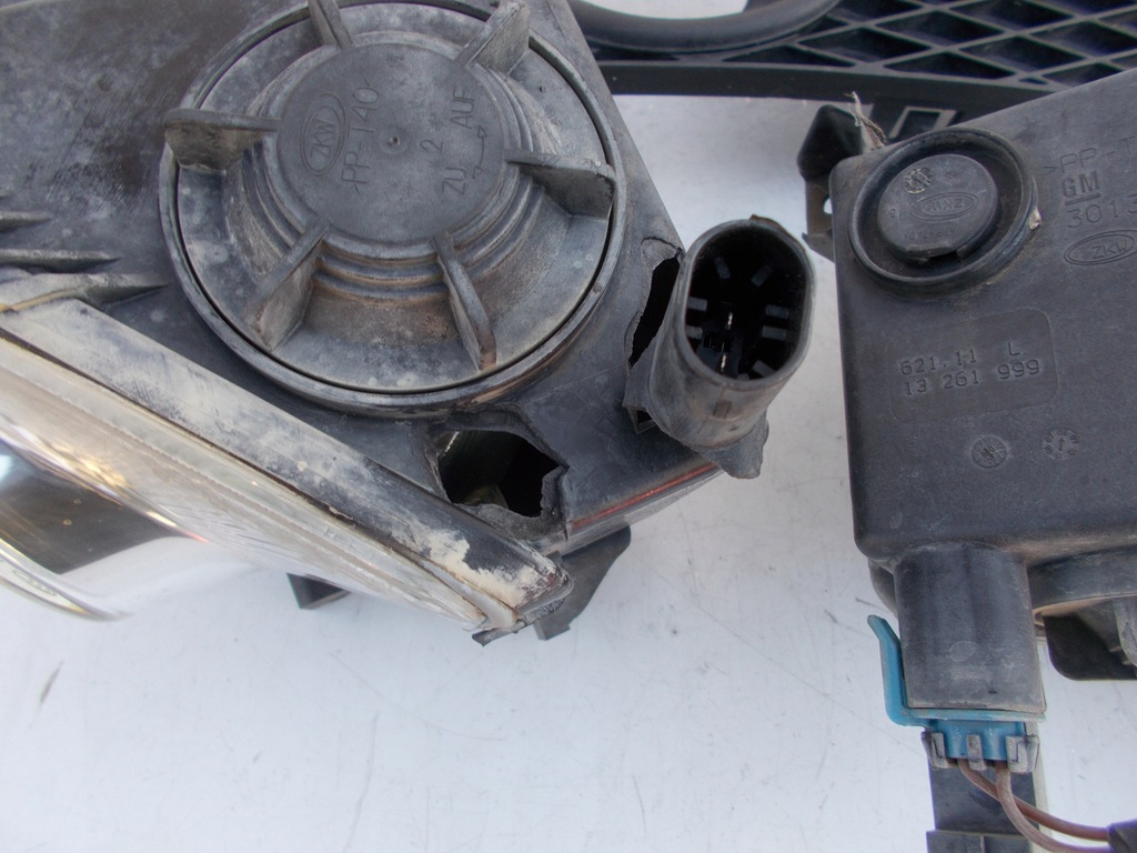 фото №8, Противотуманная фара противотуманные фары левый правый решётка opel astra h iii lift 2006-2010