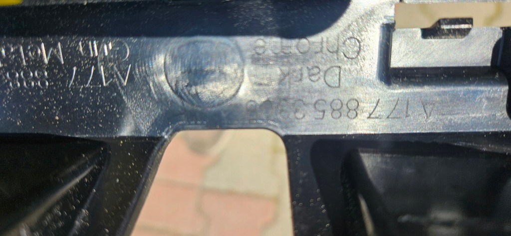 Решітка  решітка радіатора mercedes a-klasa a klasa w177 45 amg a45 2018-2024 Оригінал