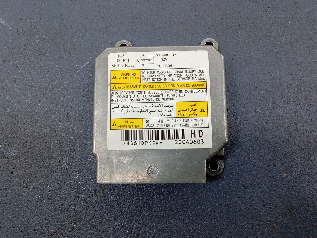 фото №5, Aveo i t200 подушка безопасности водителя пассажира ремни kpl eu