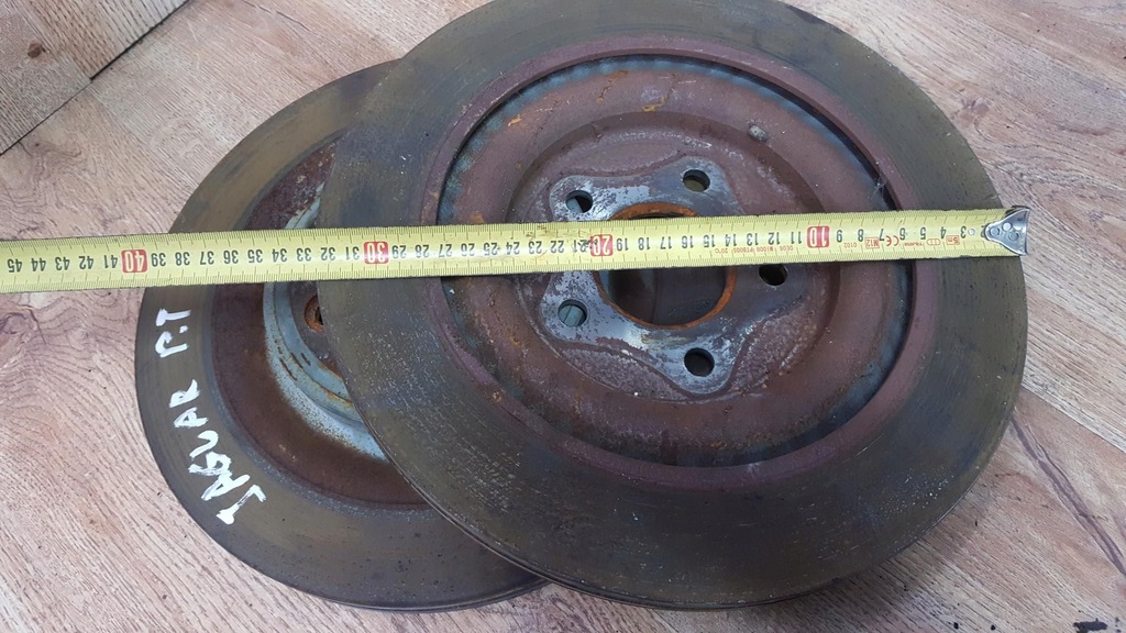 фото №1, Jaguar xf 2.7d диск тормозная задняя