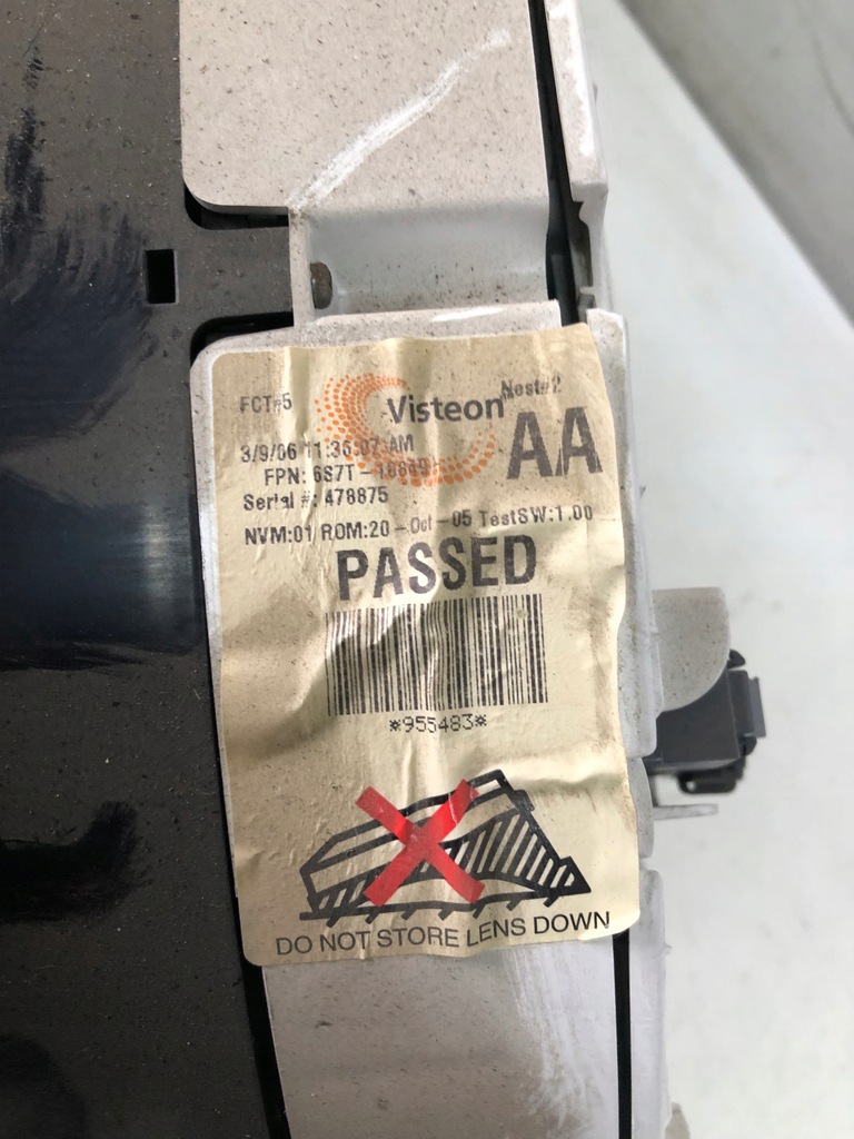 фото №7, Блок керування набір стартовий ford mondeo mk3 2.0 tdci 6s71-12a650-ed