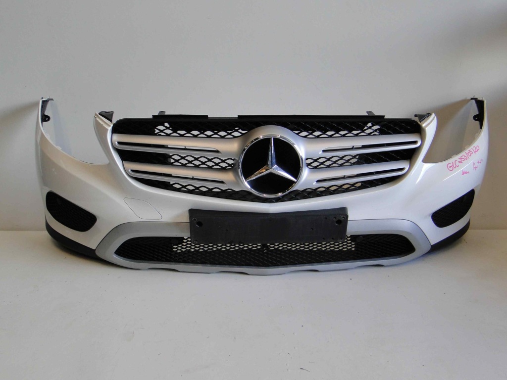 фото №10, Mercedes glc x253 253 бампер передний белый 149