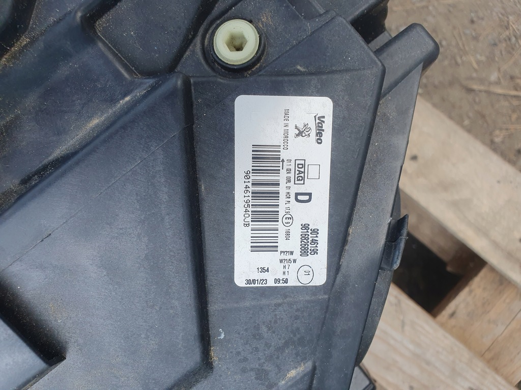 фото №10, Peugeot rifter капот бампер 2x лампа 2x крила kca