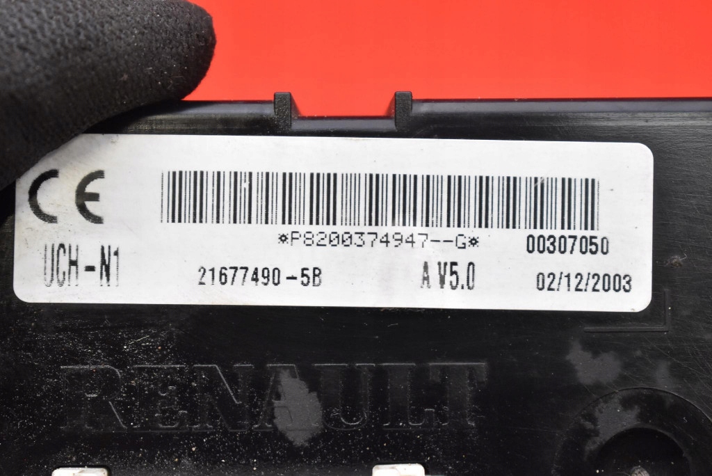 фото №9, Блок керування модуль uch-n1 p8200374947 renault trafic 2 ii 1.9 dci 82 km 01-06