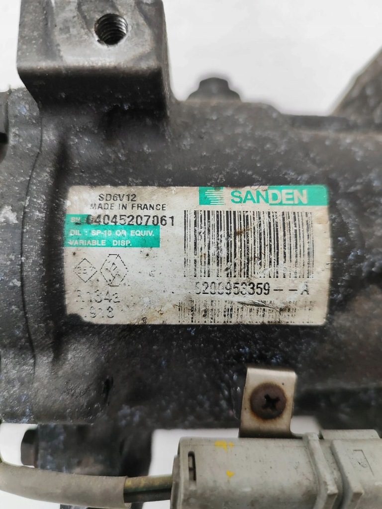 фото №8, Renault twingo ii 2010 компрессор / компрессор кондиционера a/c