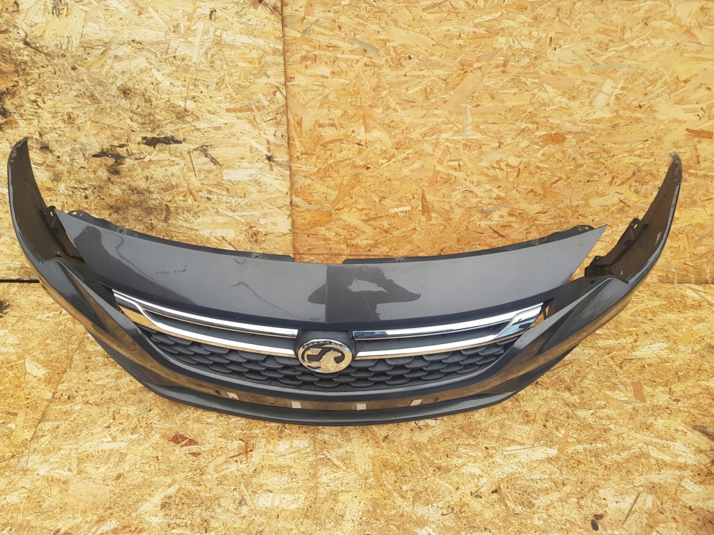 фото №1, Opel astra k 2015 бампер перед kompletny szary