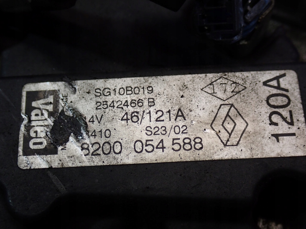 Renault scenic 1 99-03 1.9 d генератор 8200054588 Цена