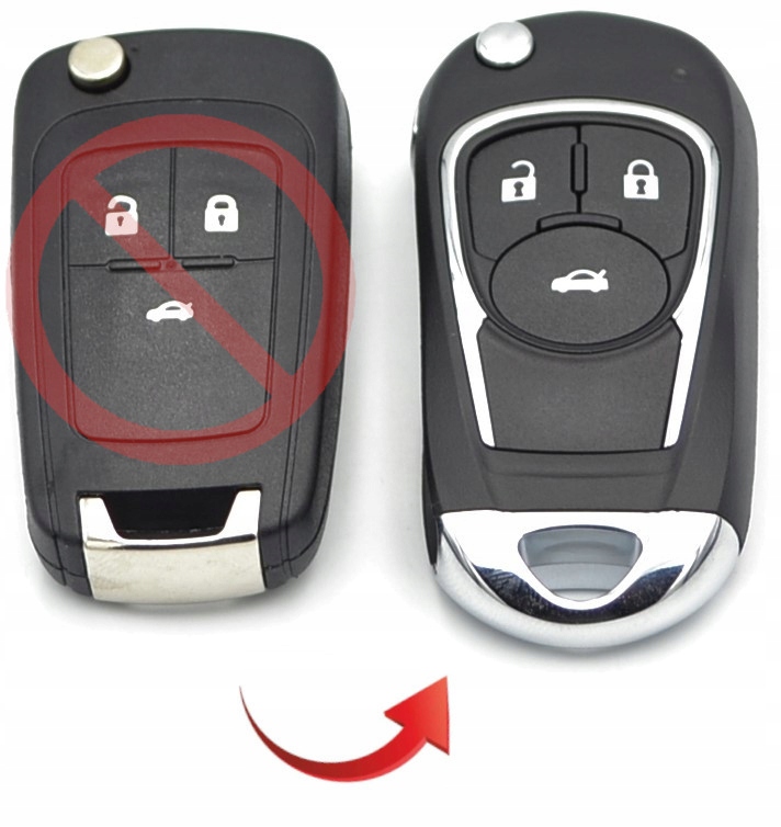 фото №1, Opel mokka zafira c ключ pilot корпус