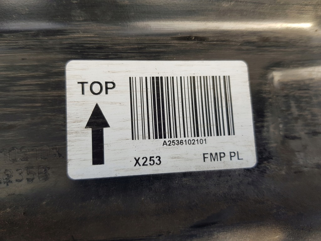 фото №10, Усилитель балка бампера задняя mercedes glc w253 x253 2536102101