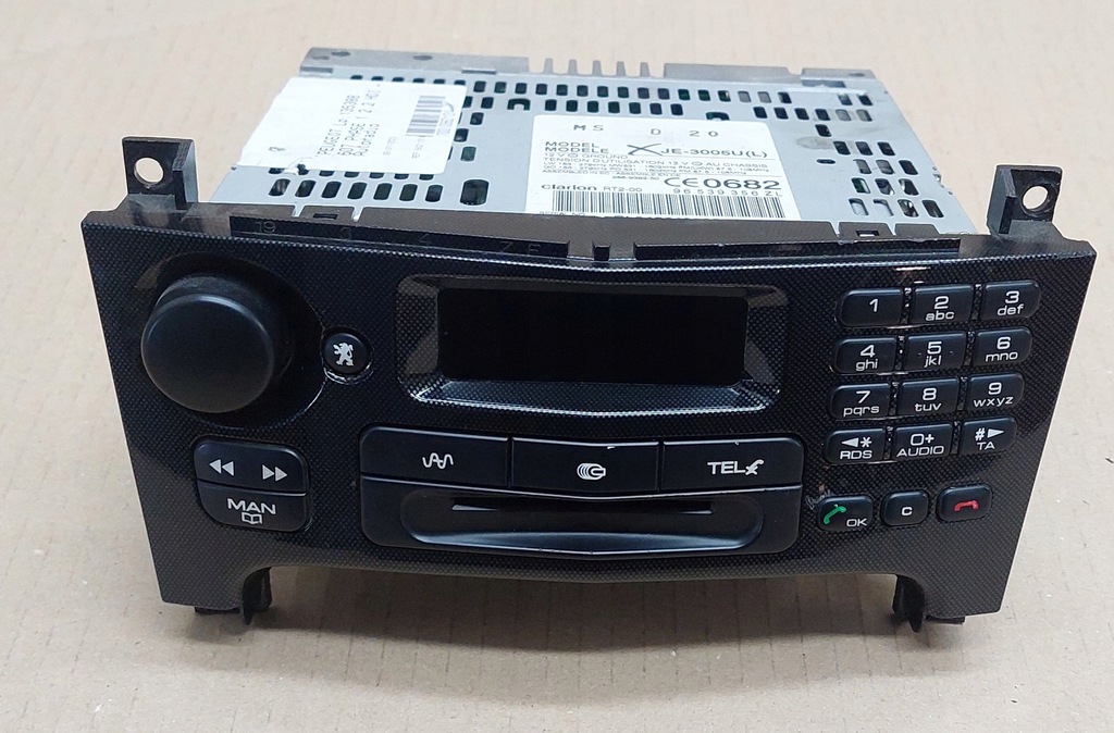 фото №1, Радіо peugeot 607