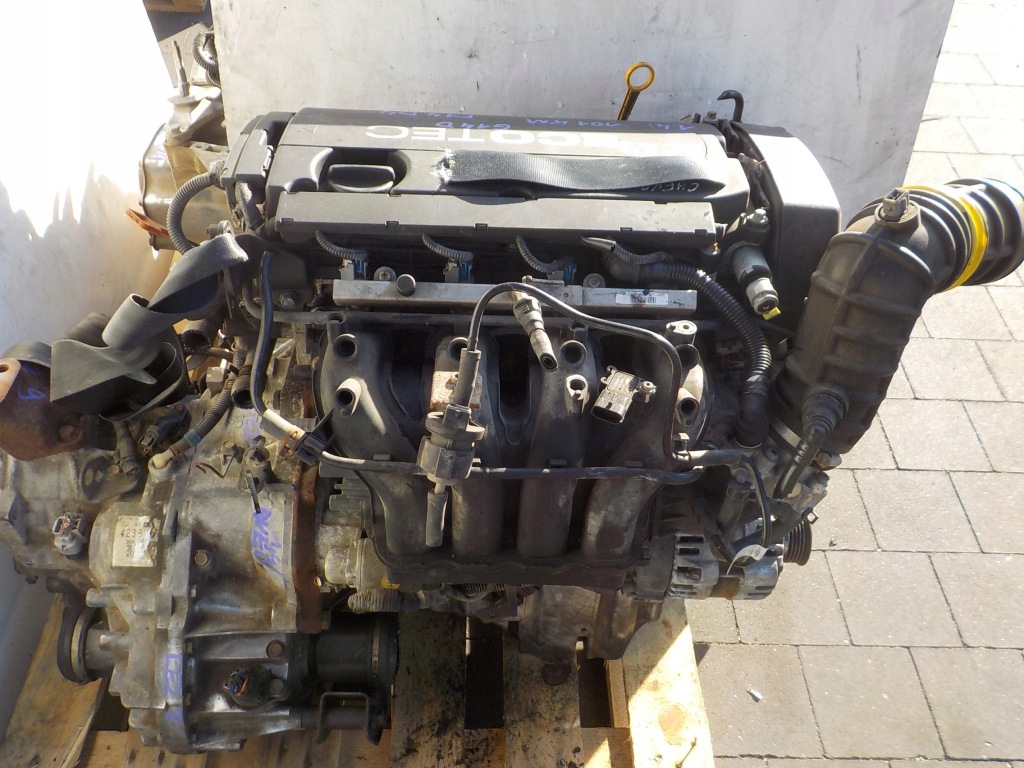 фото №10, Chevrolet aveo 09r 1.4 16v 101km двигатель f14d4 kompletny