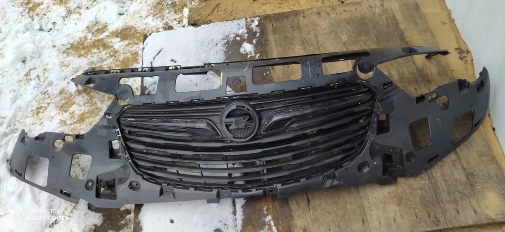 фото №1, Підсилювач бампера opel combo e решітка радіатора решітка радіатора