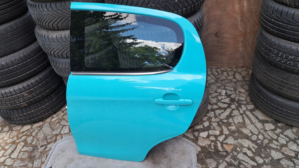 фото №1, Citroen c1 ii 14-22 двері ліва лівий задня задні 5d оригінал колір klf super