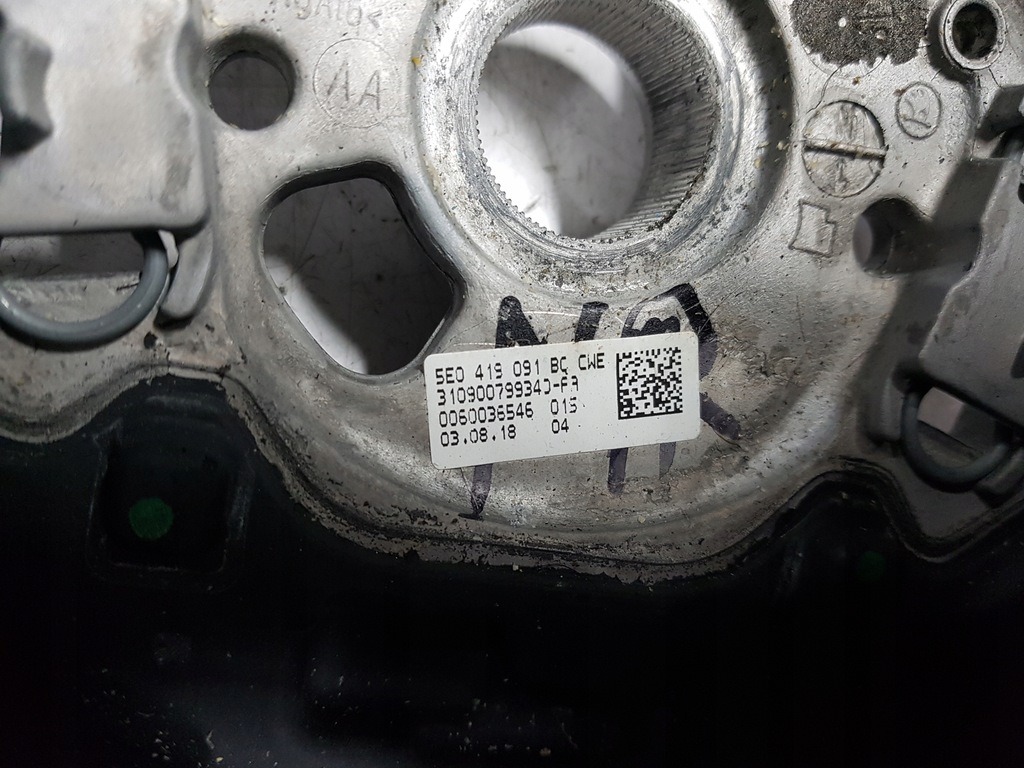 фото №9, Skoda octavia iii lift 17-20r воздуховод кожаный 5e0419091bc