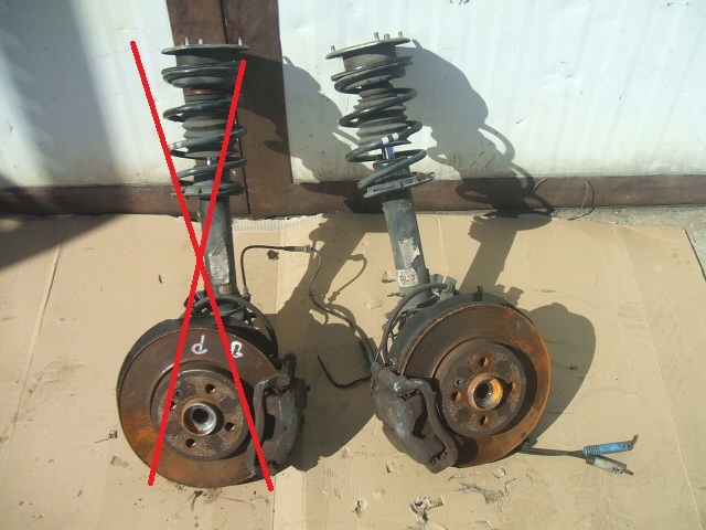 фото №1, Mini r56 r57 1.6b поворотний кулак амортизатор амортизаторна стійка лівий