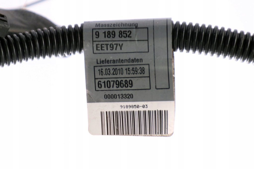 фото №10, Bmw z4 e89 шланг аккумулятор плюсовой 9189850