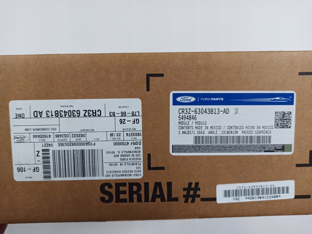 фото №8, Подушка подушка безопасности водителя руля ford mustang 2010-2014 nowa